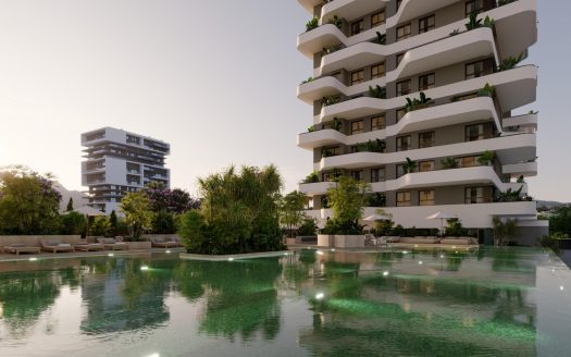 Modern New Build Homes in Calpe Just 450 m from Playa del Cantal Roig