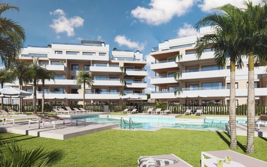 Appartements neufs de luxe à vendre au Santa Rosalia Lake and Life Resort, à Murcie