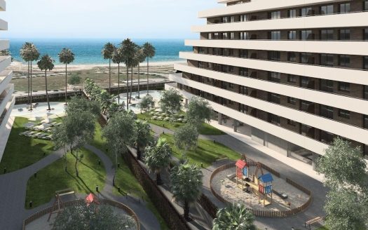 New Build Beachfront Apartments for Sale in Moncofa with Sea Views