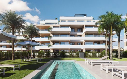 Luxury New Build Apartments for Sale in Santa Rosalia Lake and Life Resort Murcia