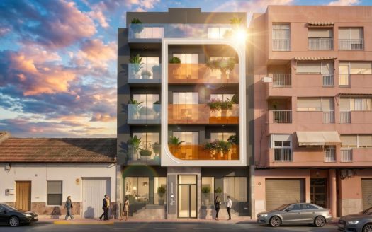 Appartement neuf de 2 chambres à Guardamar del Segura, à 600 mètres de la plage