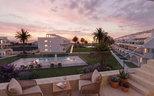Nieuwbouwwoningen vlakbij het strand in Vera Playa, Costa de Almería