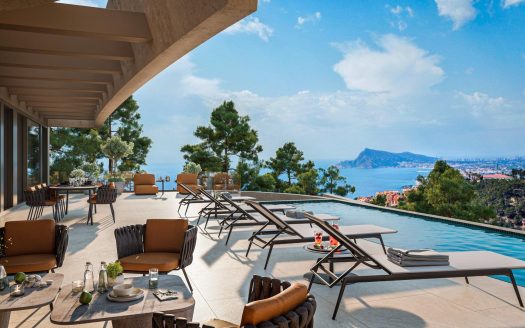 Contemporary Luxury Villa with Panoramic Sea Views in Altea Hills, Costa Blanca North
