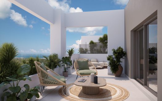 Appartements neufs avec vue sur la mer et le golf à Pulpí, Almería