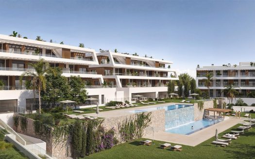 New Build Apartments with Sea Views in Balcon de Finestrat, Costa Blanca