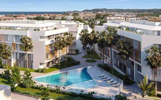 NYT BOLIG I JAVEA 5 MINUTTER FRA STRANDEN, HAVNEN OG CENTRUMET !!!
