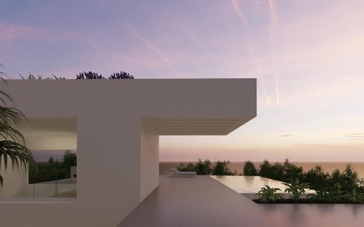 Villa moderne avec vue sur la mer à Denia