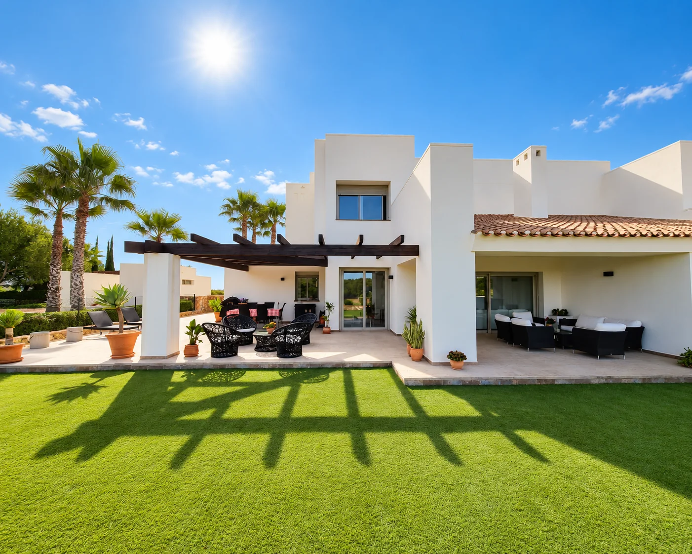 Sunny Mediterranean villa in Spain